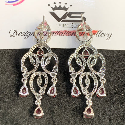 American Diamond Earrings 35655