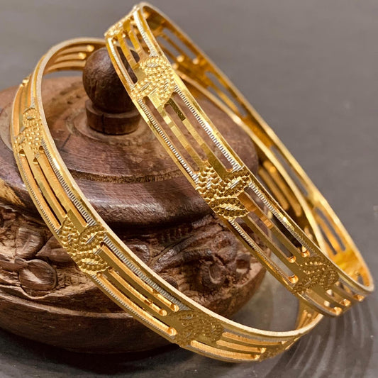 Gold Plated Bangles 577766