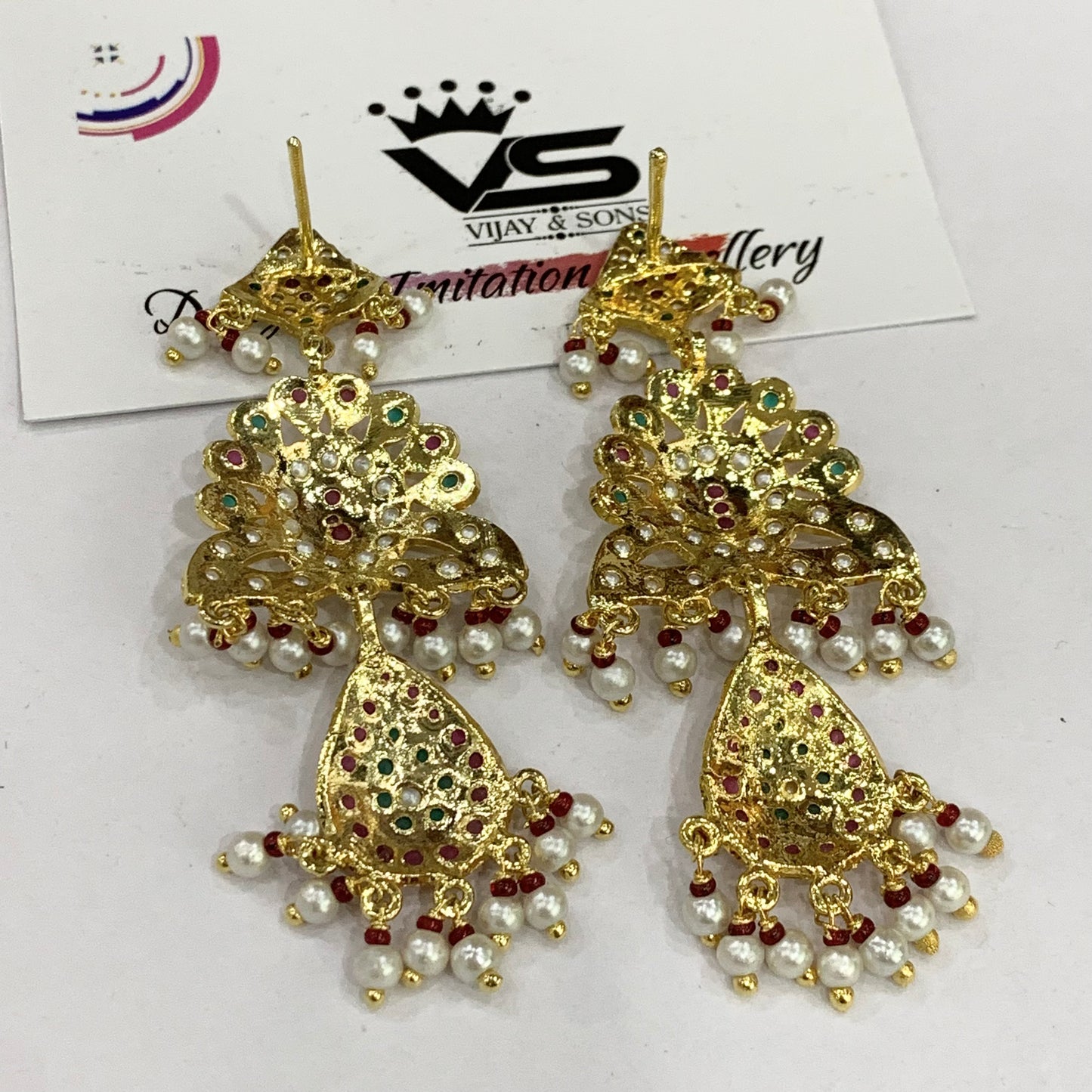 Jadau Earrings 5785688