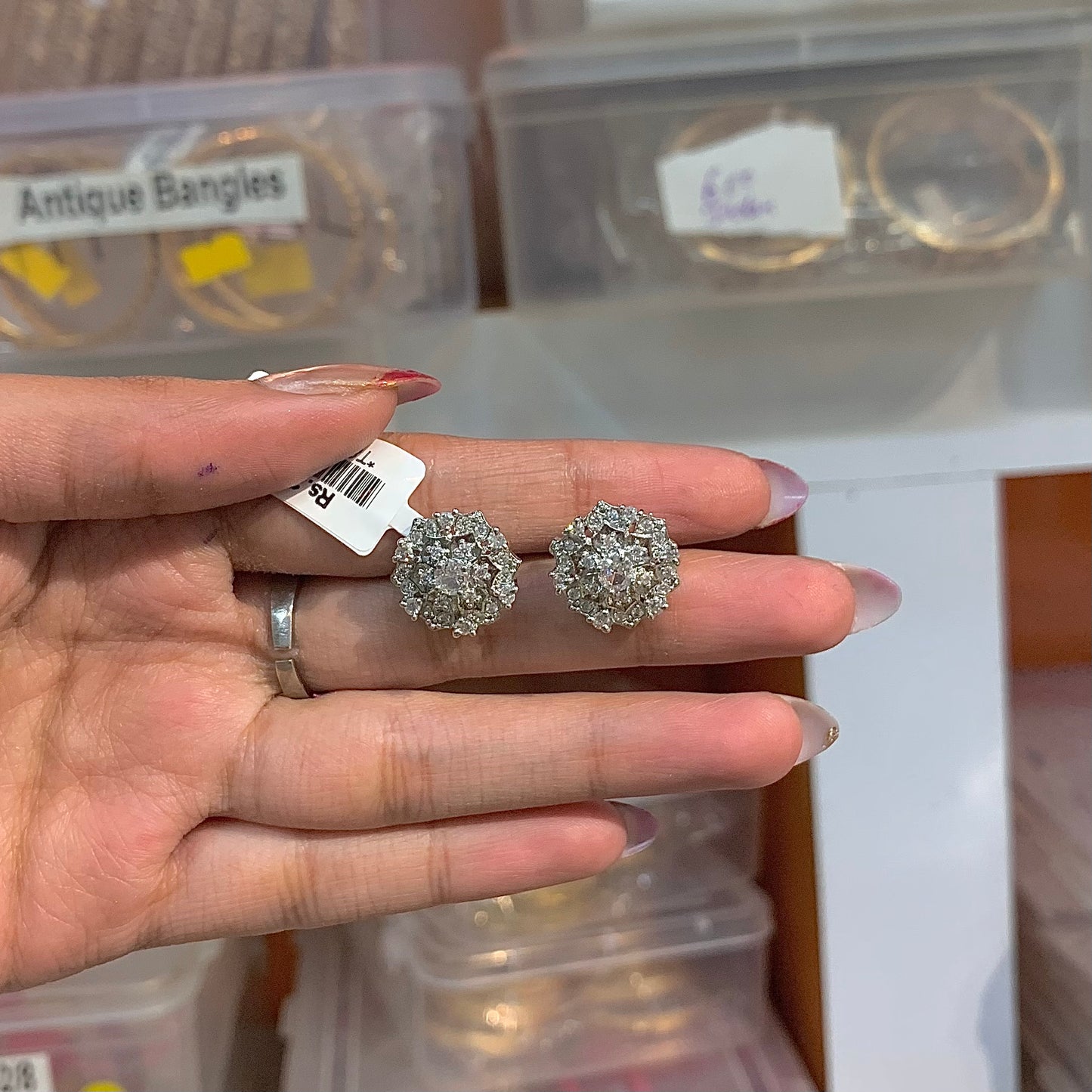 Zircon Earrings 749383