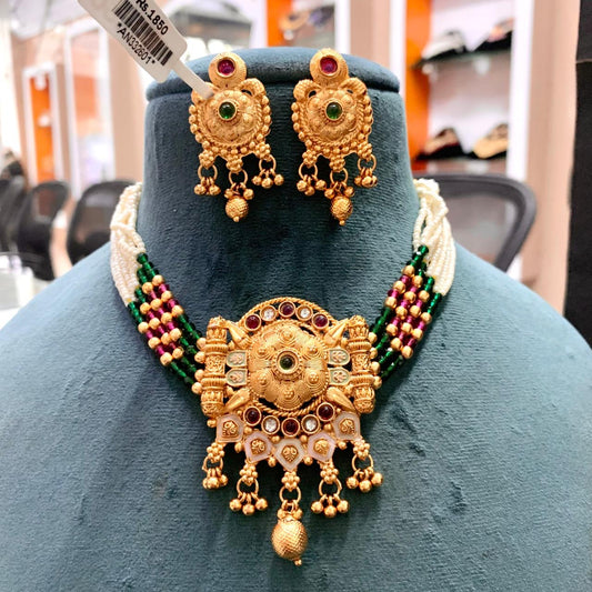 Antique Necklace Set 34323