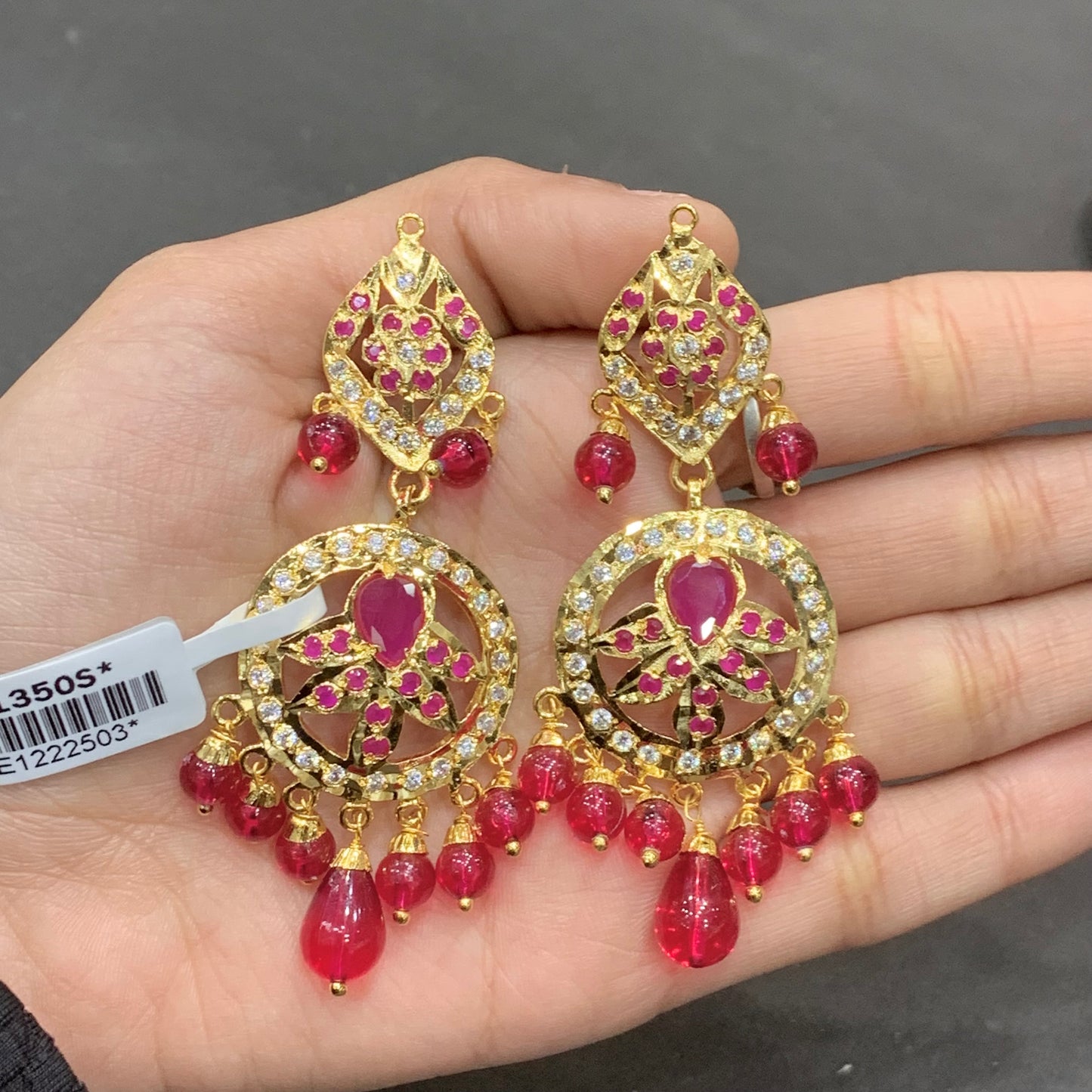 Jadau Earrings 46788