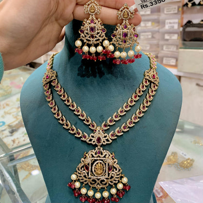 Zircon Necklace set 5626363