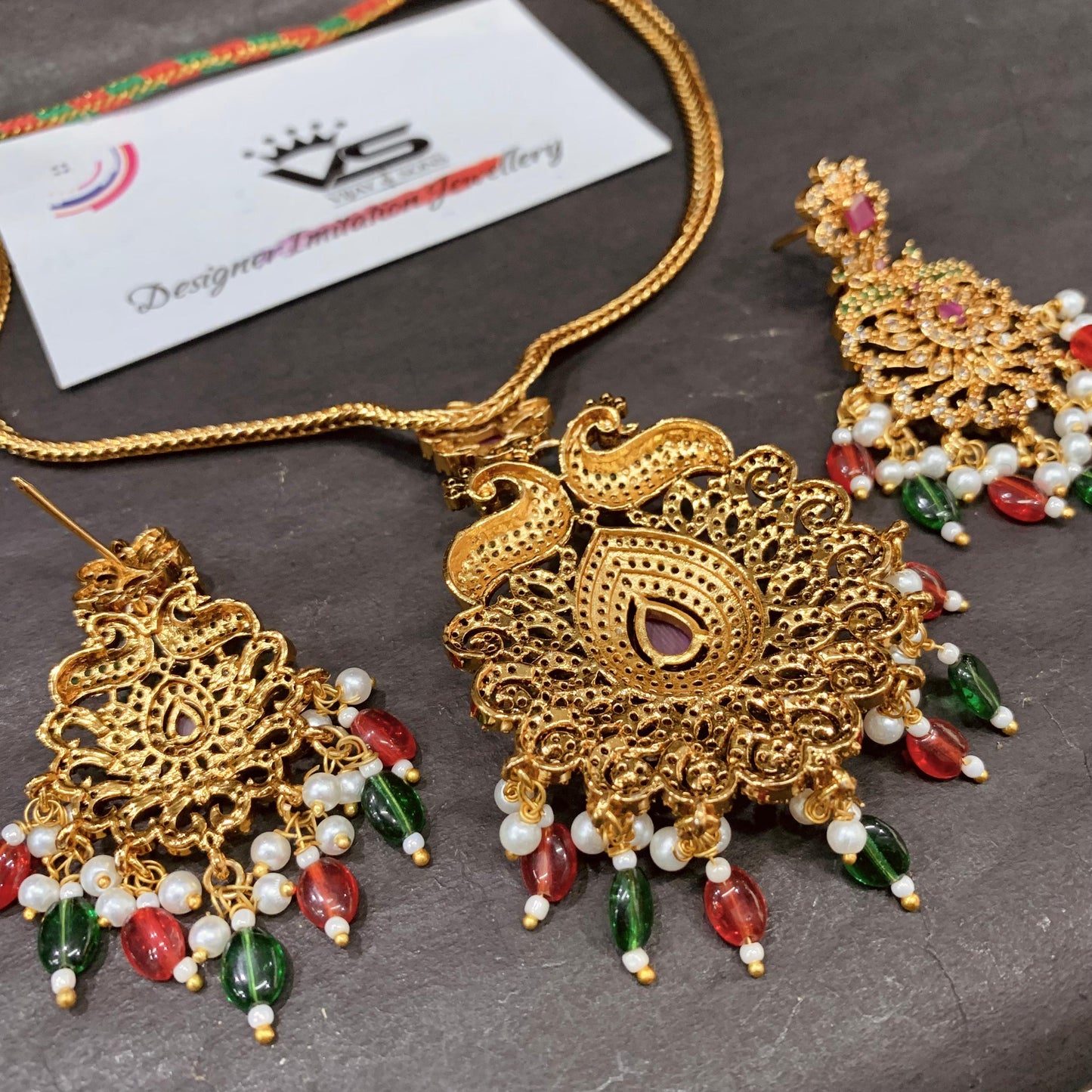 Antique Necklace Set 426625