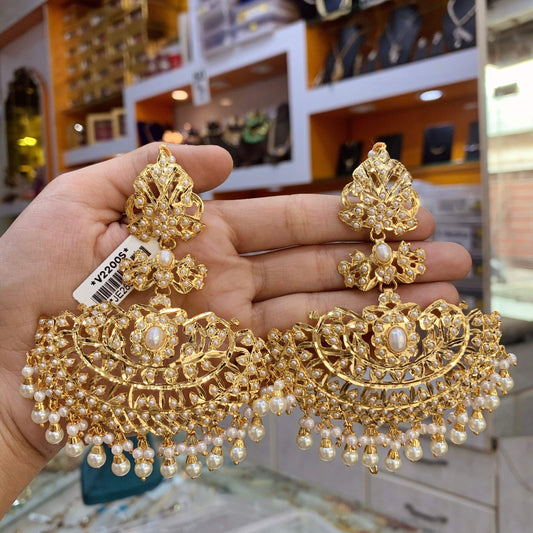 Jadau Earrings 436643 - Vijay & Sons