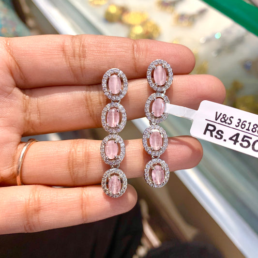 Zircon Earrings 523677