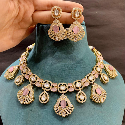 Kundan Necklace Set 572625