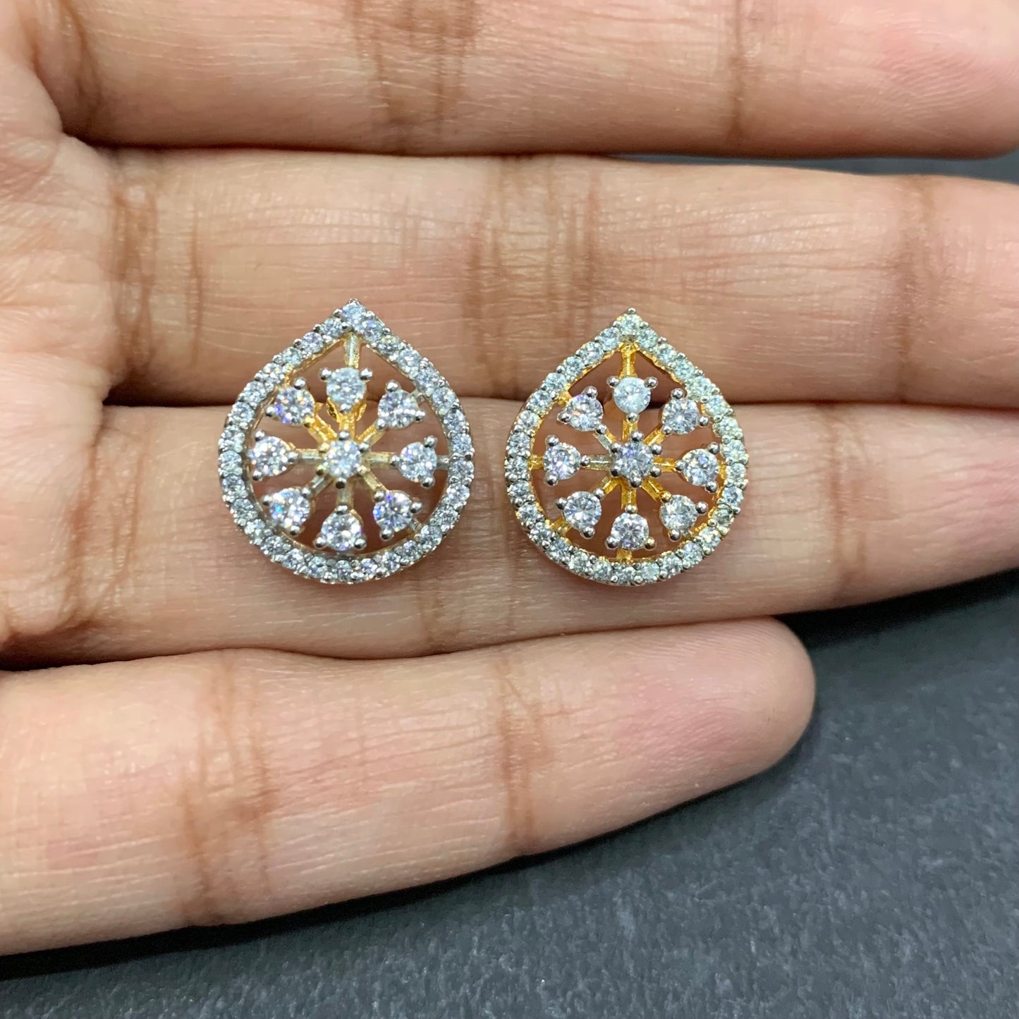 Zircon Earrings 42446