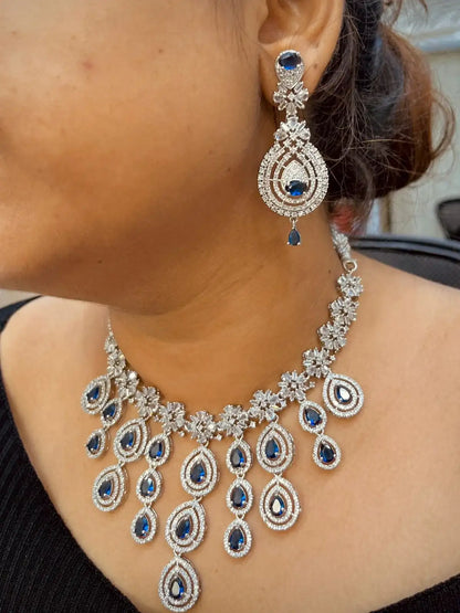 Zircon Necklace Set 753366