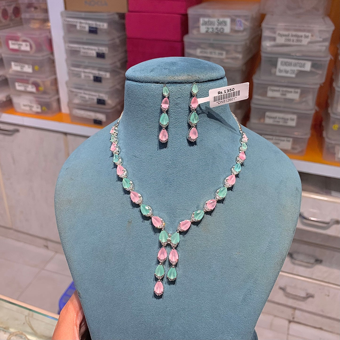 Zircon Necklace Set 269558