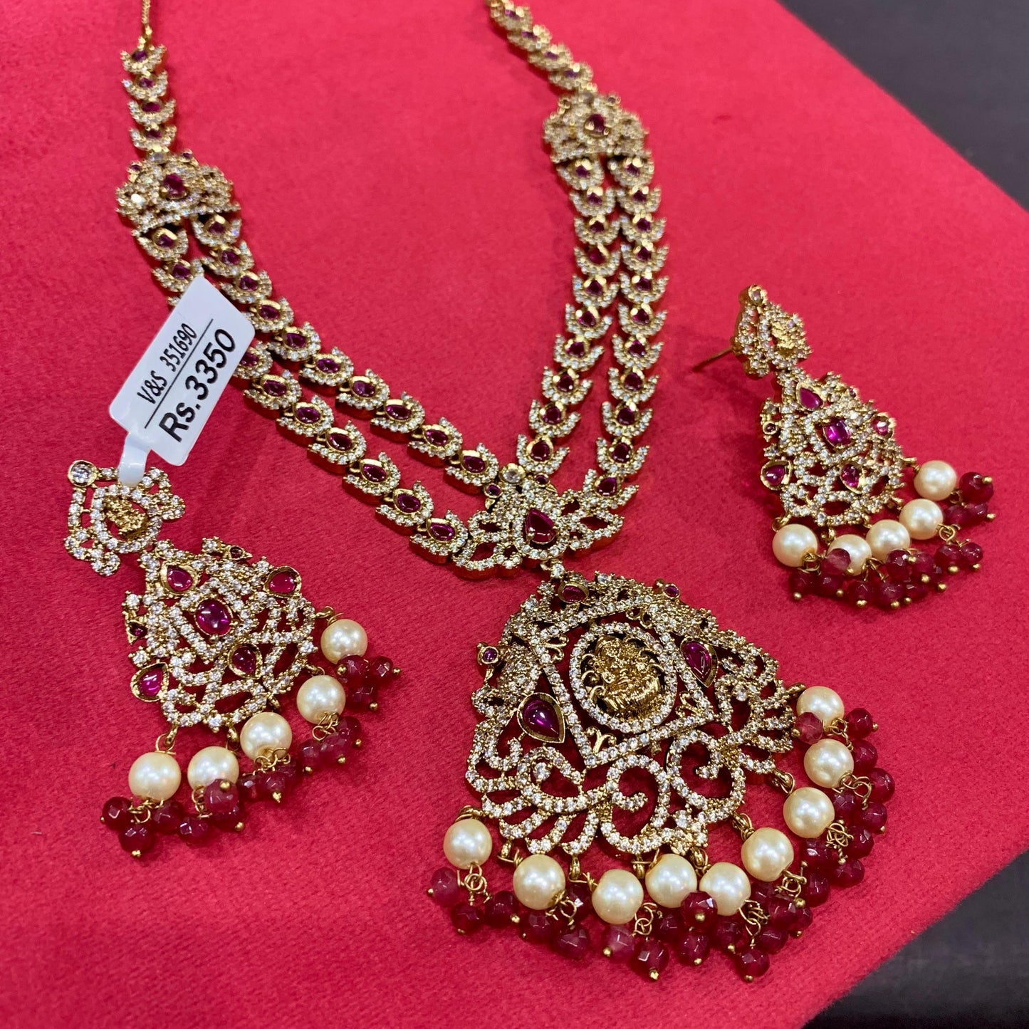 Zircon Necklace set 5626363
