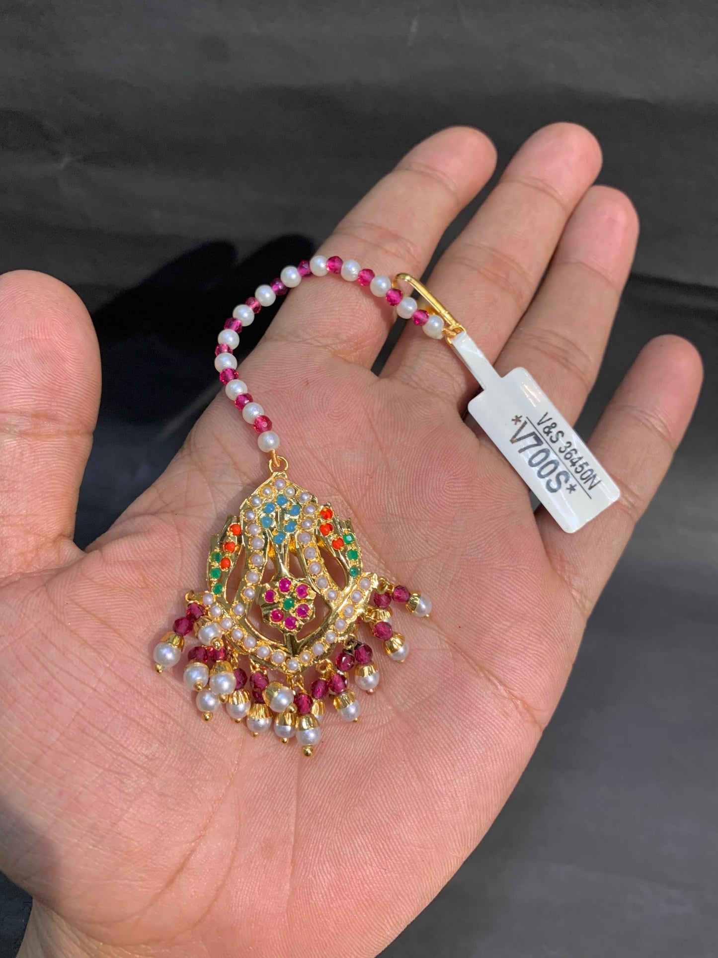 Jadau Maang Tikka 334233