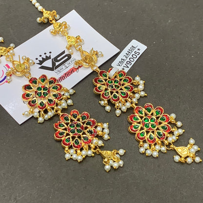 Kundan earrings 3456