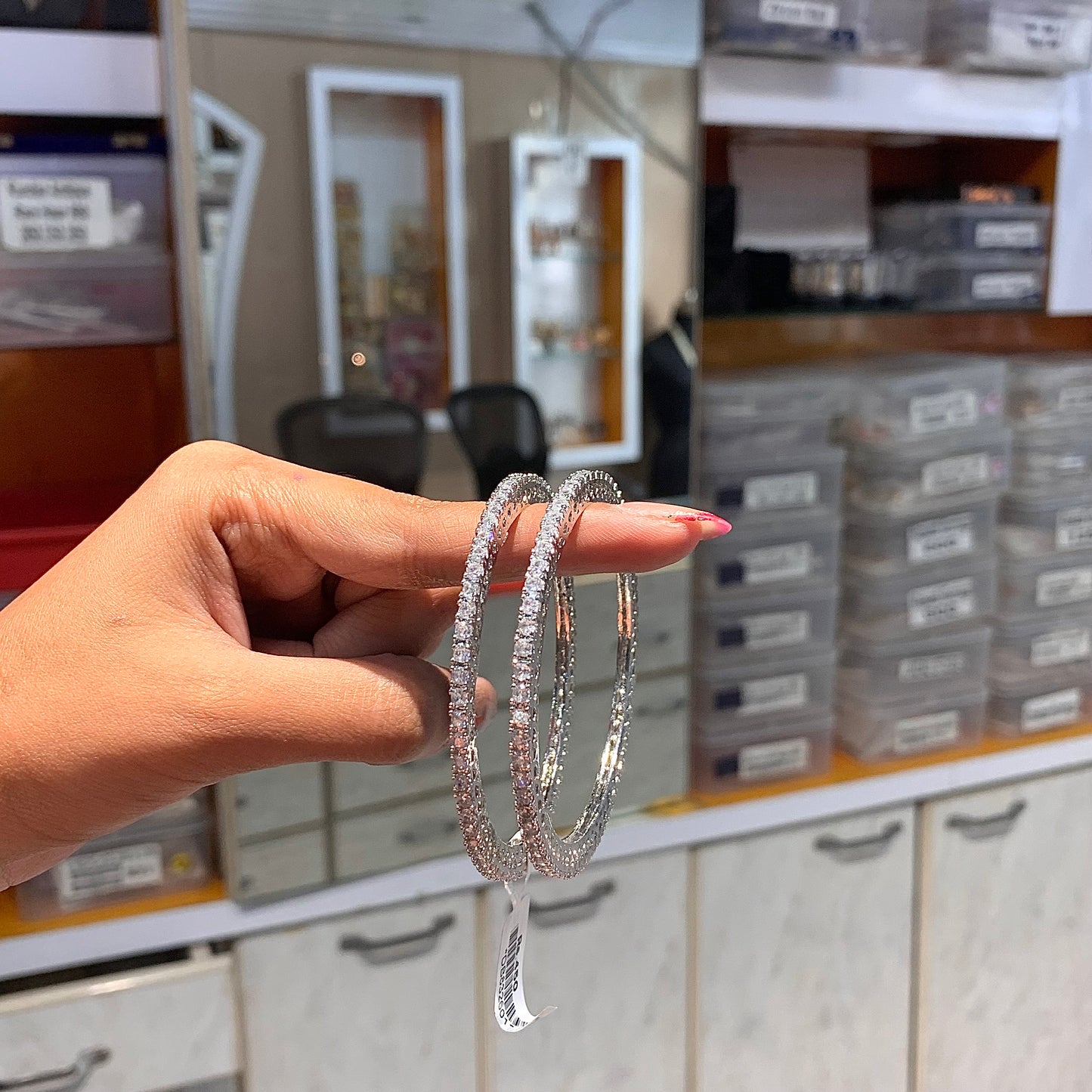 Diamond Bangles 83779