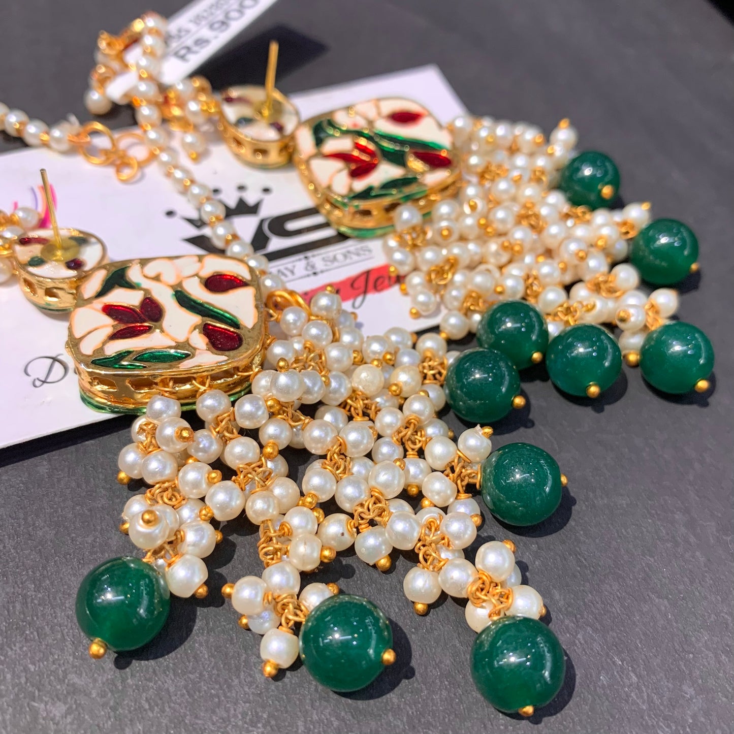 Kundan Earrings 53688