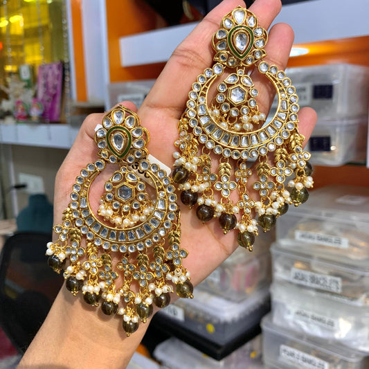 Kundan Earrings 36455