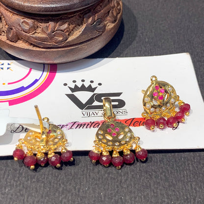 Jadau Pendant Set 34544