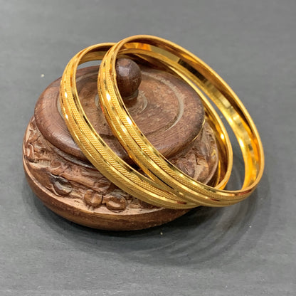 Gold Platted Bangles 56266