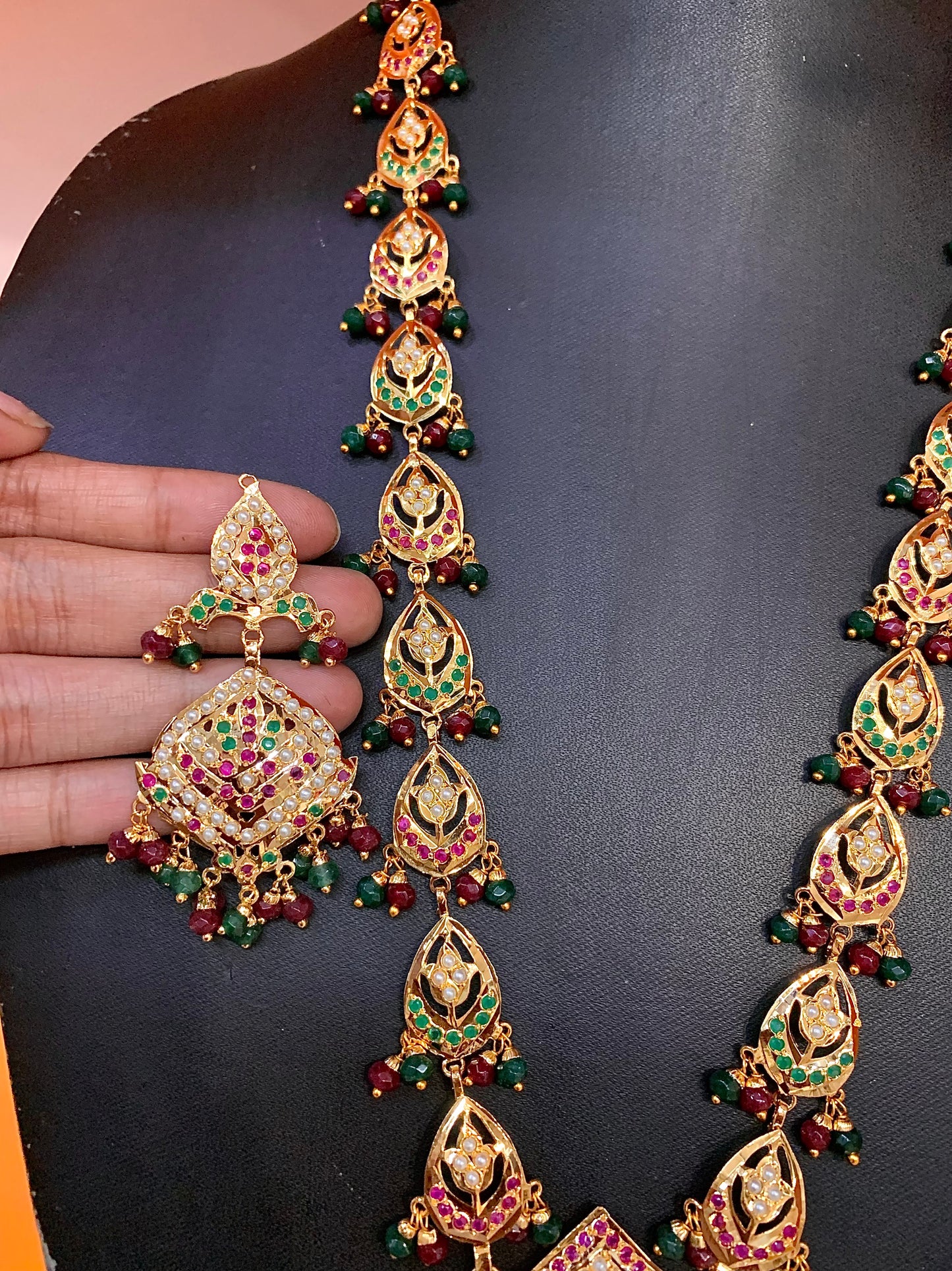 Jadau  Rani Haar 48875665