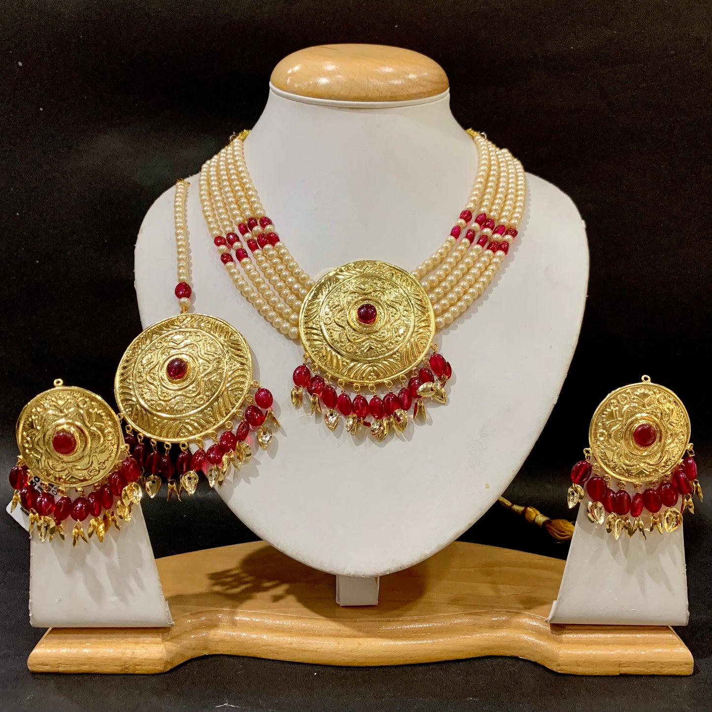 Jadau Necklace Set 676545