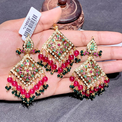Jadau Pendant Set 4544565