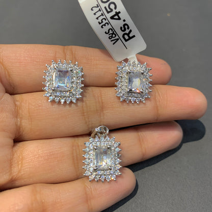 Zircon Pendant set 43567