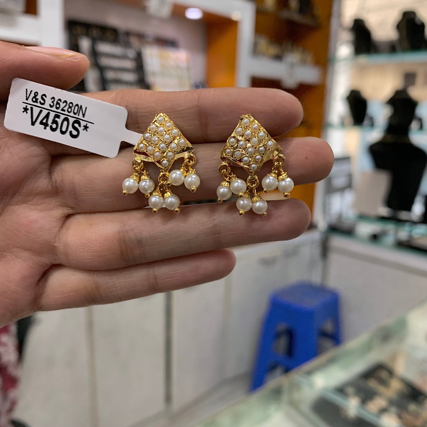 Jadau studs 645644