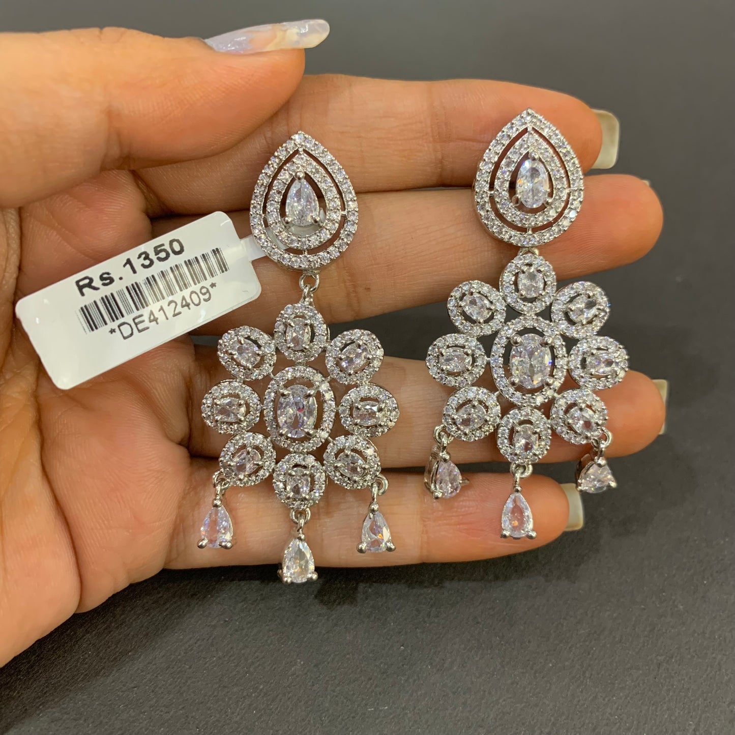 American diamond earrings 00987