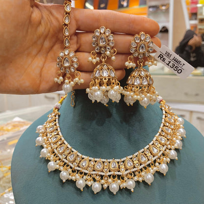 Kundan Necklace Sets 46544