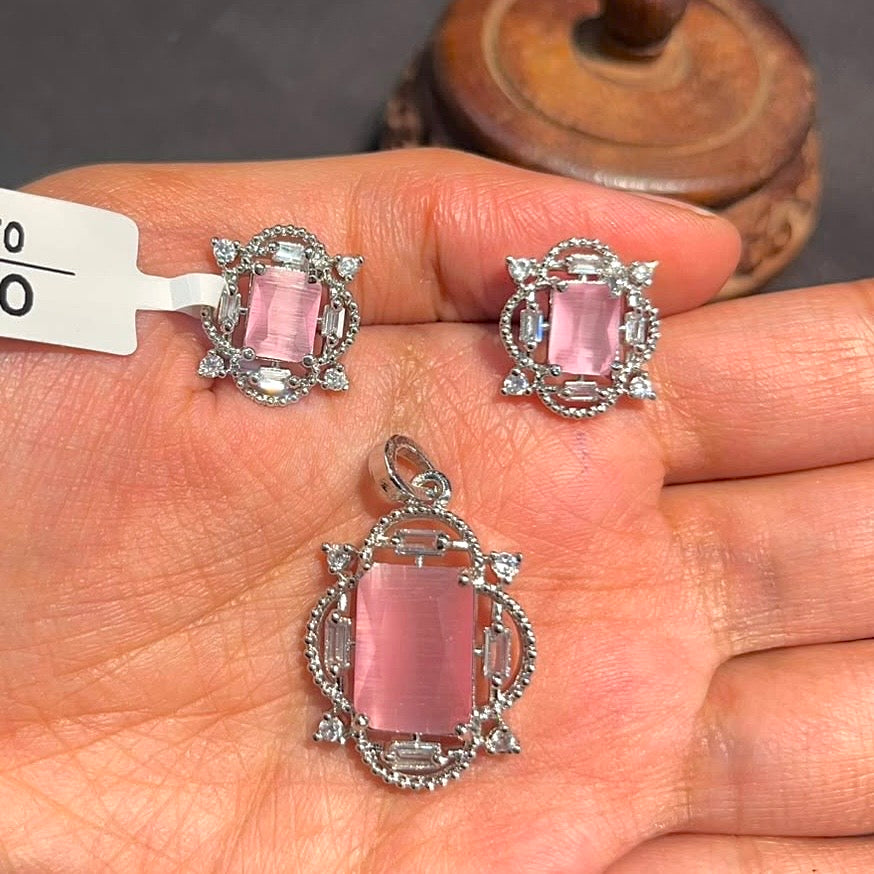Zircon Pendant set 59448