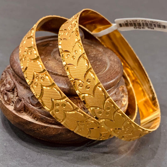 Gold Plated Bangles 46665