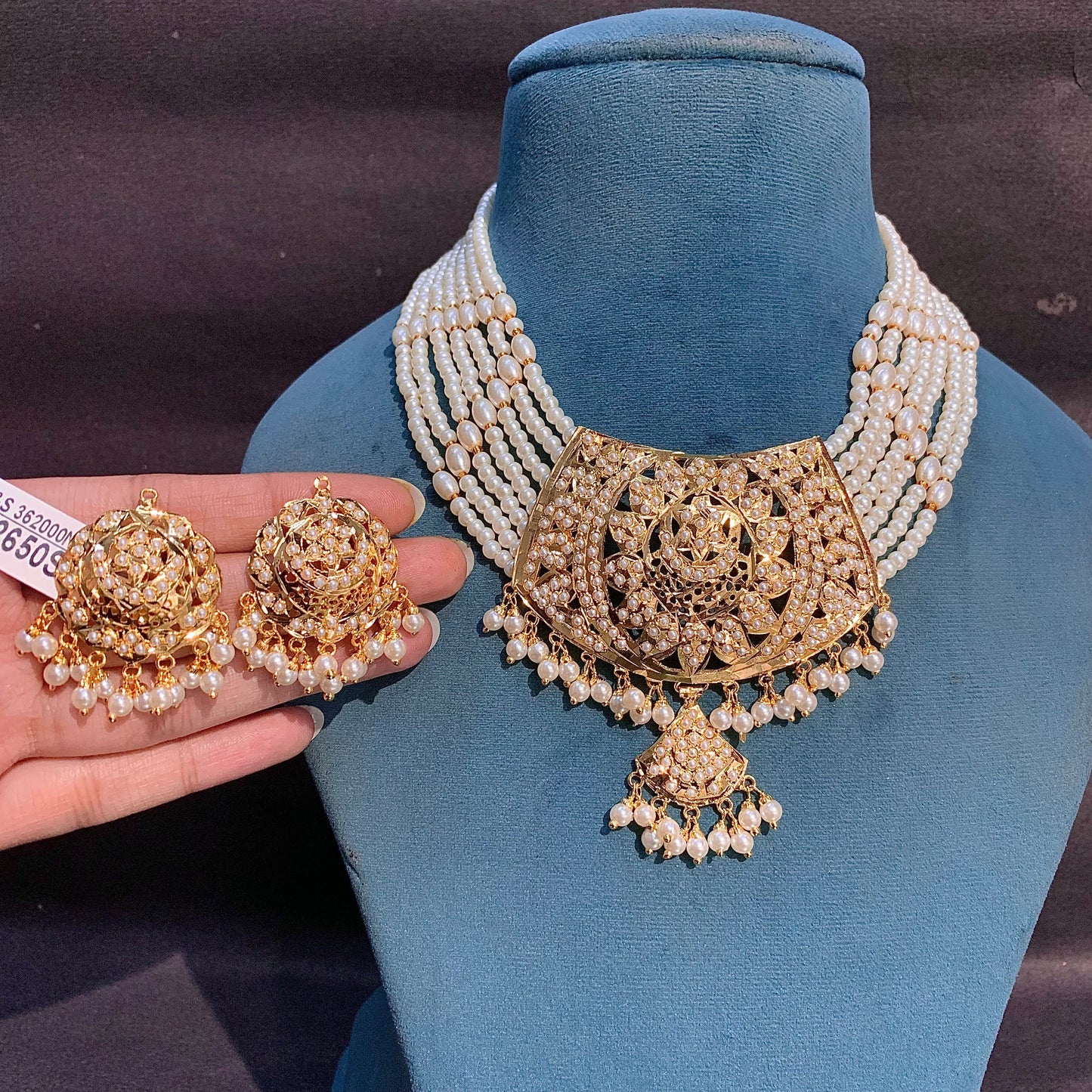 Jadau Necklaces Set 63746