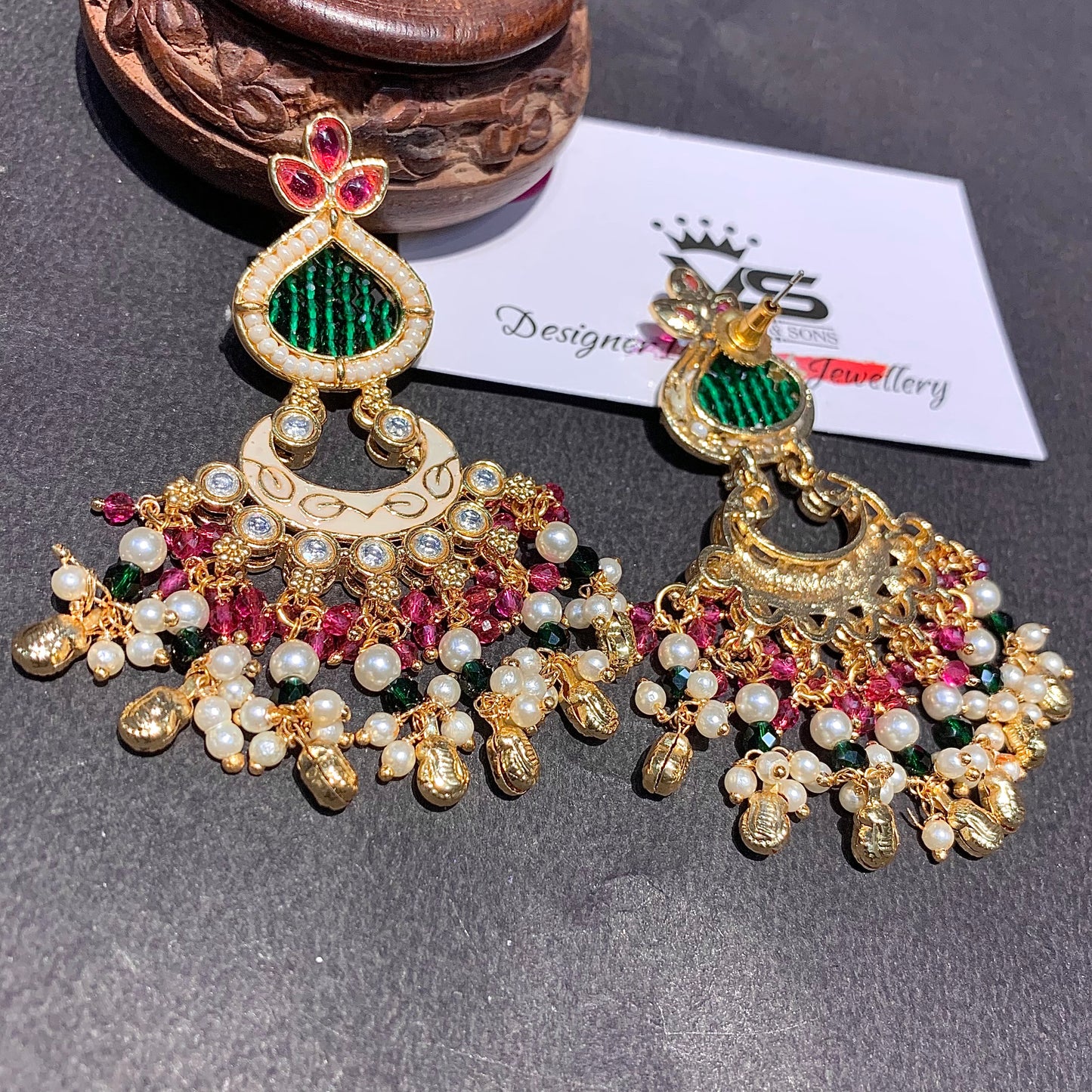 Kundan Earrings 3577955
