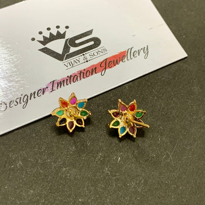 Jadau Earrings 464355