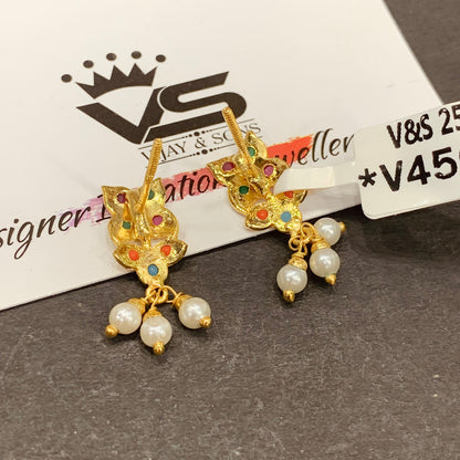 Jadau Earrings 526636