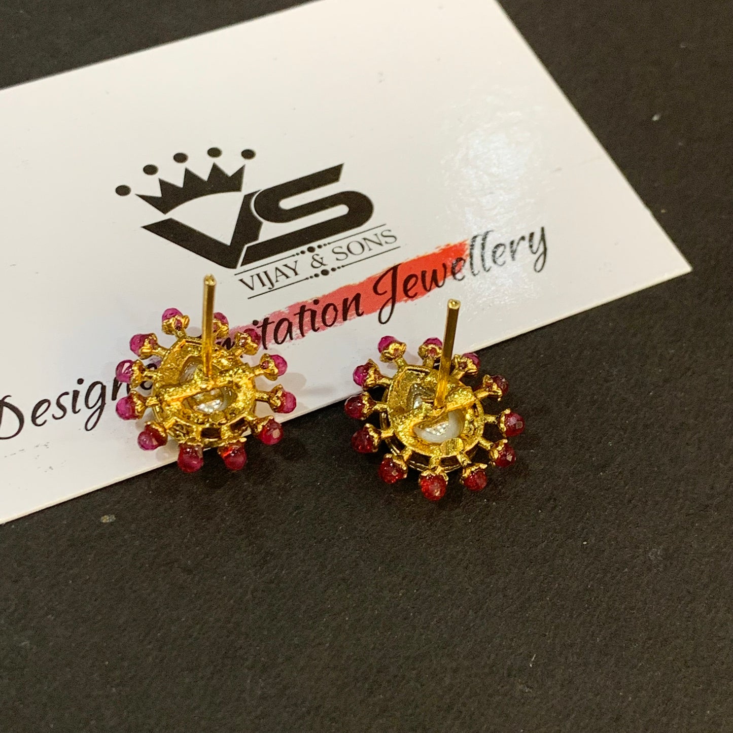 Kundan Topas / Studs 5766