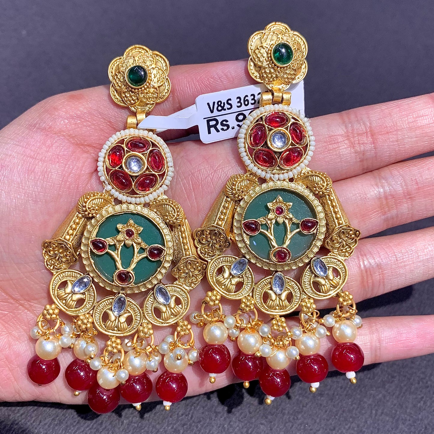 Antique Earrings Set 48468