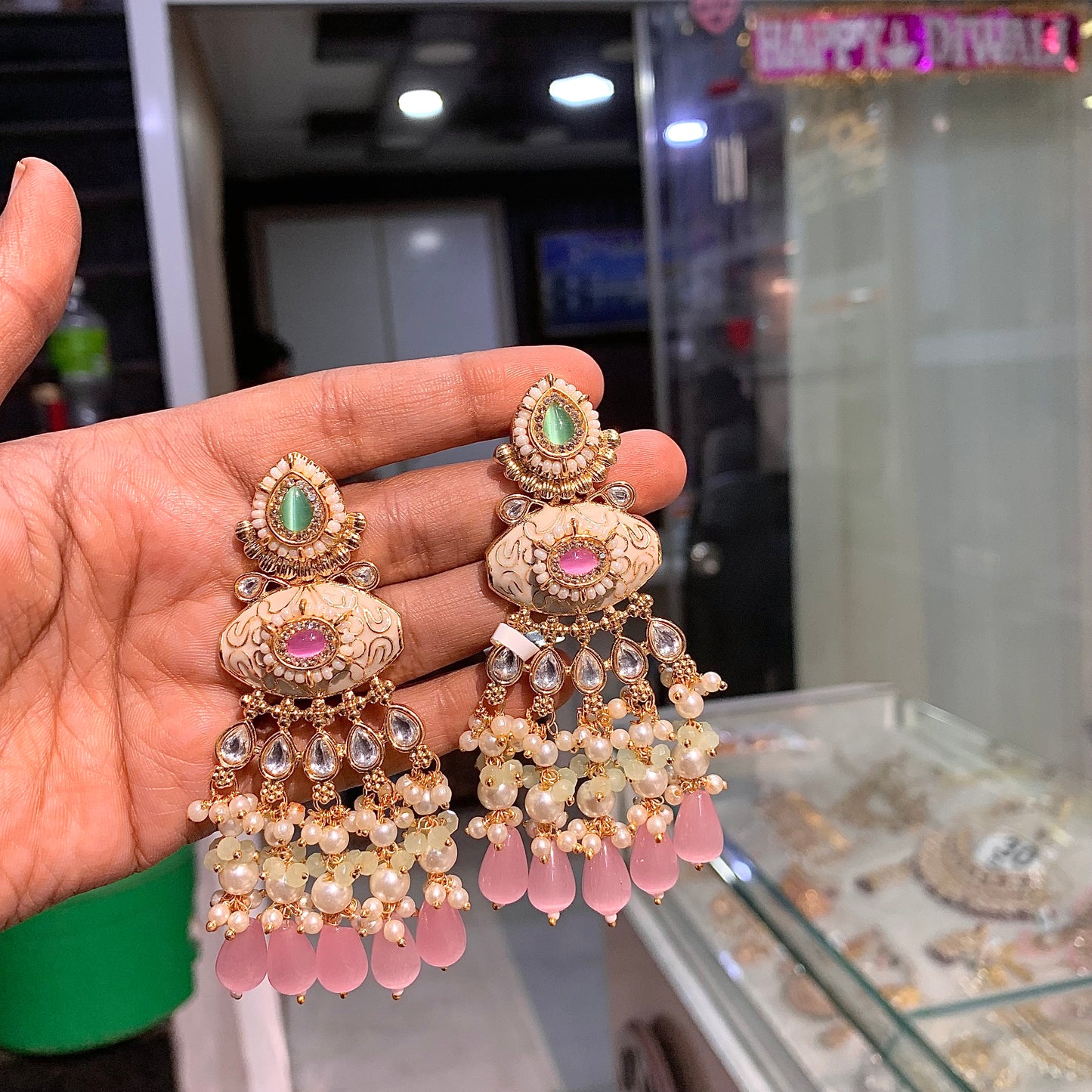 Kundan Earrings 39648