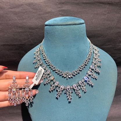 Zircon Necklace Set 829993