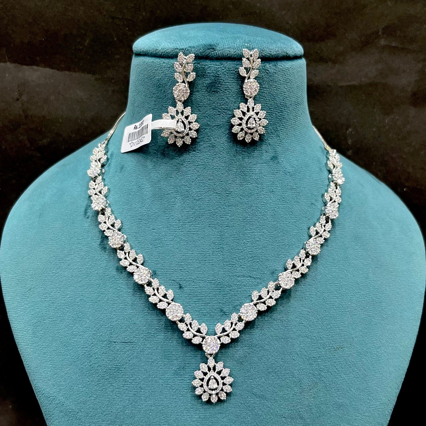 Zircon Necklace Set 244334