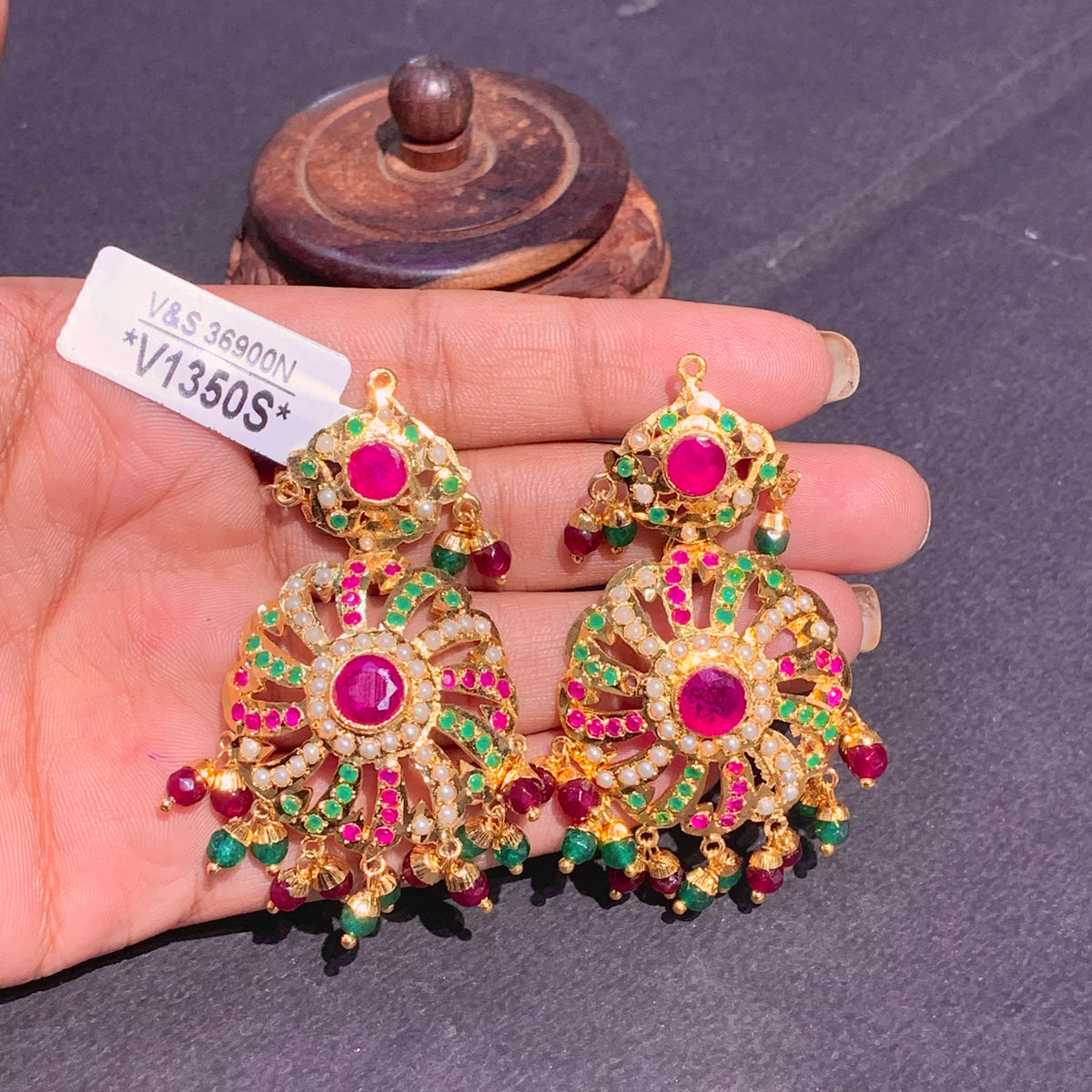 Jadau Earrings 4535766
