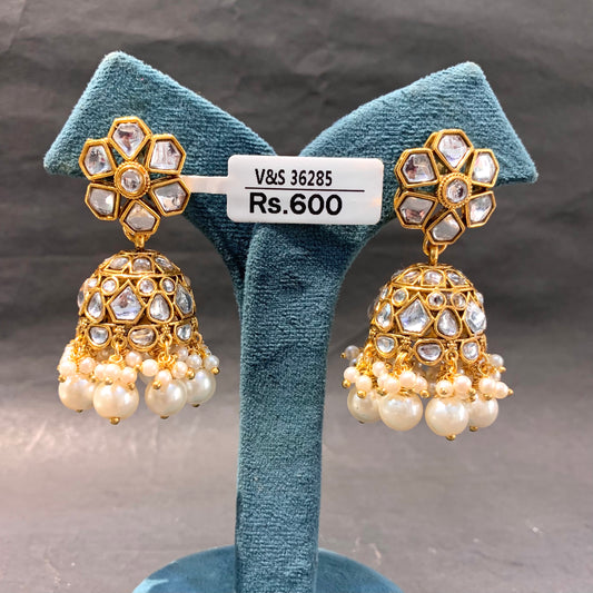 Kundan Earrings 524567