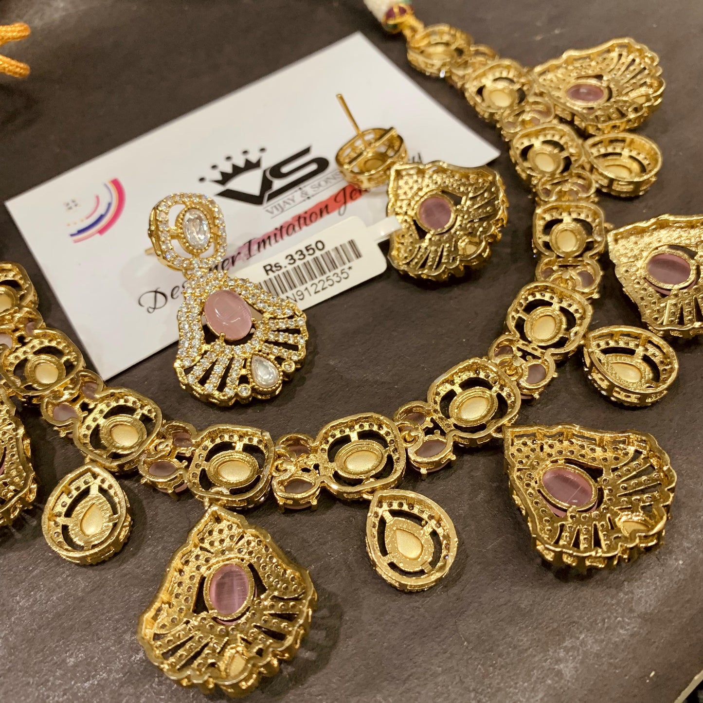 Kundan Necklace Set 572625