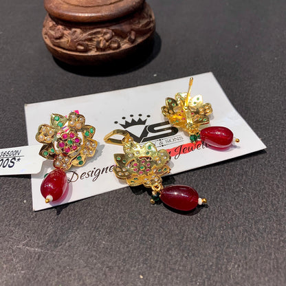 Jadau Pendant Set 456657