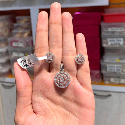 Zircon Pendant set 56489