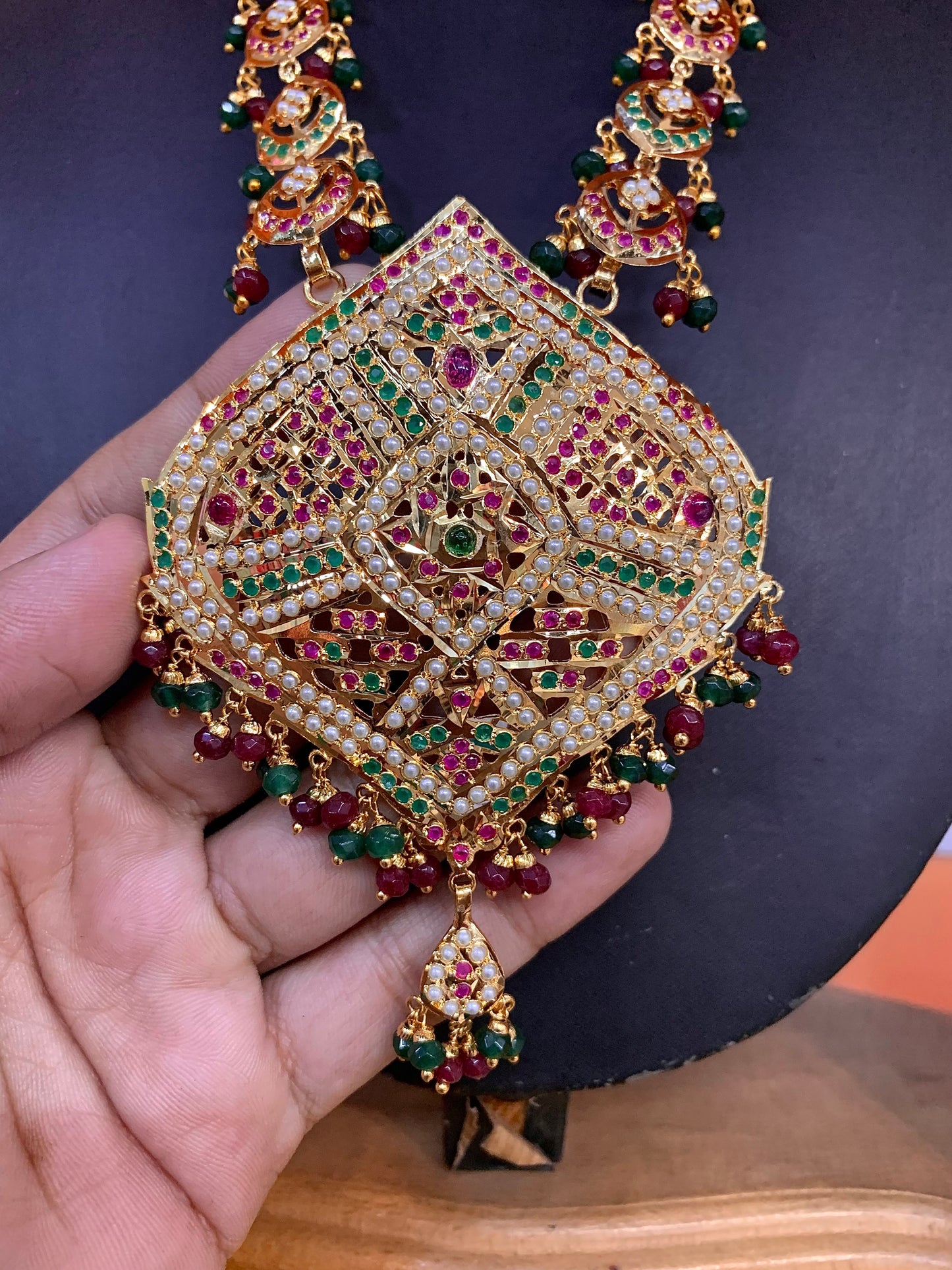 Jadau  Rani Haar 48875665