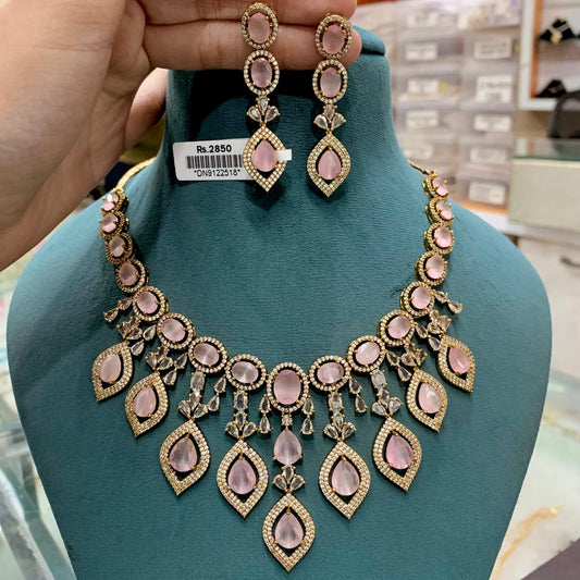 Zircon Necklace set 345566