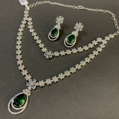 Zircon Necklace sets 686478