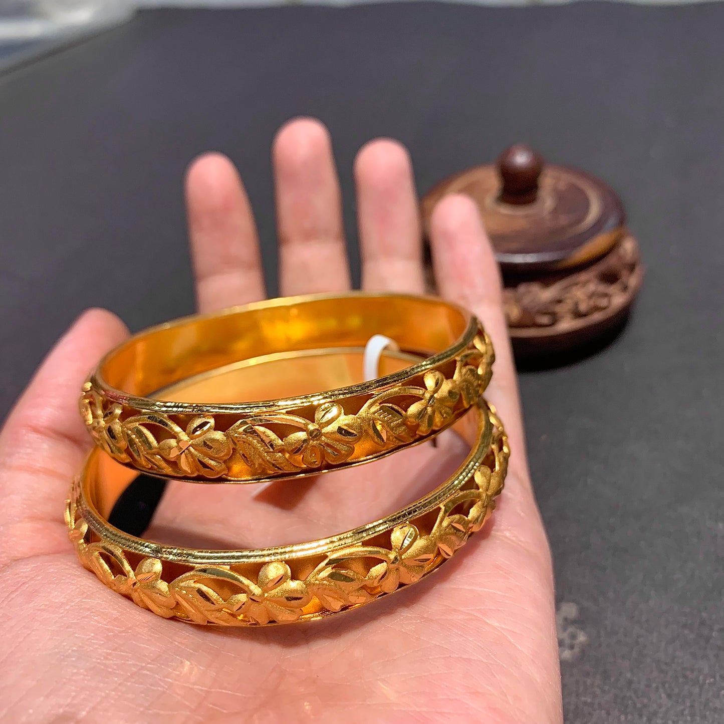 Gold Plated Bangles 48546665