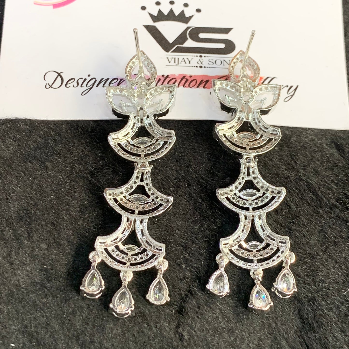 American Diamond Earrings 34566